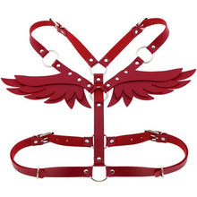 Load image into Gallery viewer, Harajuku Goth Sexy Women Leather Harness Belts Bondage Adjust Cage Bra Lingerie Waist Straps Suspenders Garter Belt