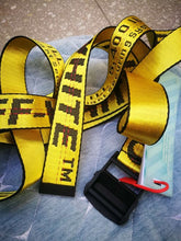 Load image into Gallery viewer, Top Quality Off White Belts Embroidery Canvas Letter 130cm-200cm Long Mens Belt for Women Luxury Designer Brand Belts
