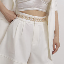 Load image into Gallery viewer, 2020 fashion gold chain belt women waist metal belts for women luxury strass inlaid ketting riem punk cinturon mujer rock hiphop

